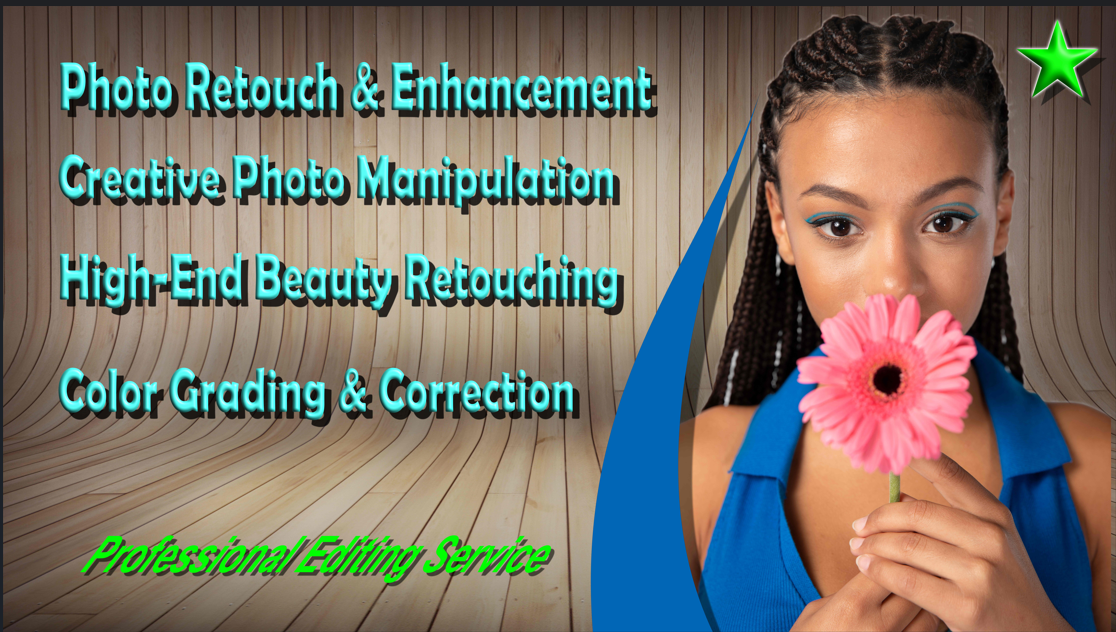 Photo Editing &amp; Retouching Banner